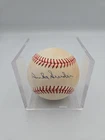 Duke Snider Signed Baseball Autograph Brooklyn Dodgers HOF Vintage w/ Case
