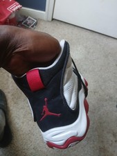 Jordan Mens Mid Top Colorblock Leather Basket...