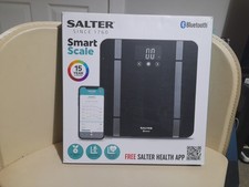 Salter Smart Bluetooth Bathroom Scale 180kg 17 Metrics Black