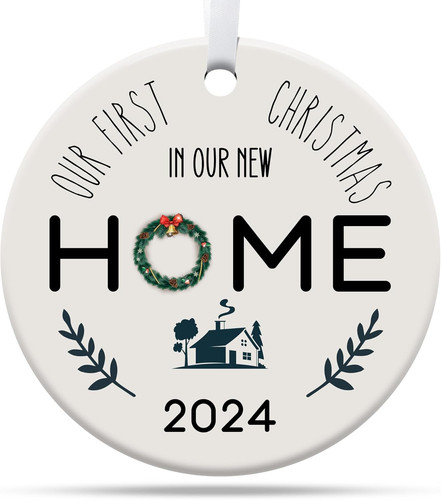 New Home Ornament 2024, House Warming Gifts Home, Housewarming,
