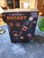 LED Spinner Rocket Toy 200 Ft Flying Light Up...