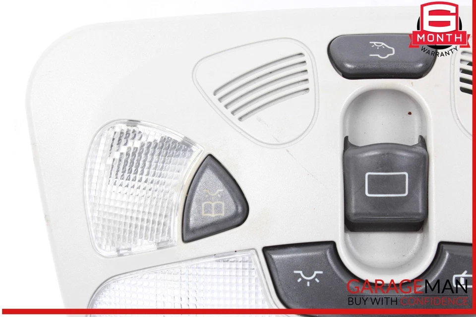 01-07 Mercedes W203 C230 C320 C240 Luz Domo Lectura Superior Lámpara Gris Foto 3 de 4