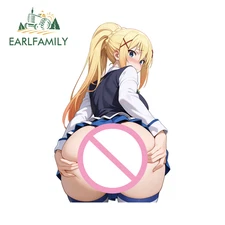 EARLFAMILY 5.1" Darkness Car Sticker Computer Cooler Laptop Vehicle JDM Decal