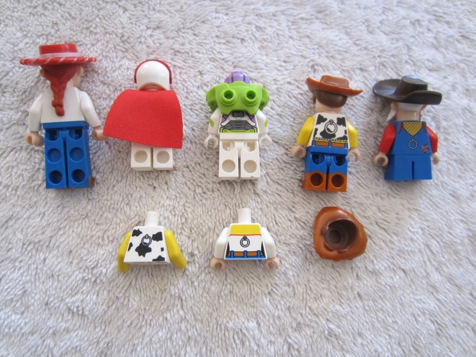 Lego Toy Story Minifiguras Jessie TOY008 Stinky Pete TOY009 Woody Plus Más Foto 2 de 2