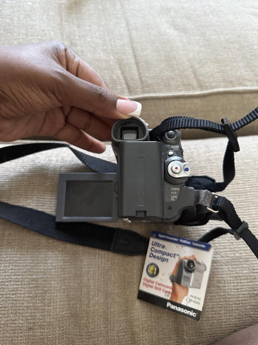 Panasonic Palmcorder PV-DC252 Mini DV Camcorder for sale online | eBay