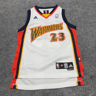 Vintage Reebok Jason Richardson Warriors Jersey Youth Small 8 We Believe NBA 