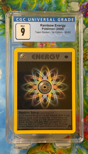 Rainbow Energy (1st Edition) graded CGC 9 for sale on eBay