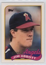 1989 Topps Traded Box Set Jim Abbott #2T 8sr
