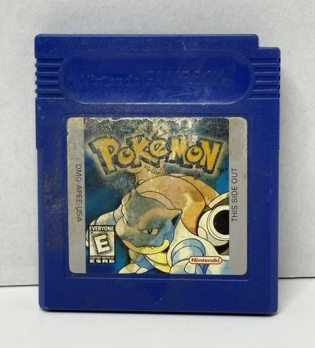 New ListingUntested Used Nintendo Gameboy Pokémon Blue Cartridge Game