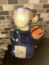 Boyds TJ s Best Dressed Collection Disney s Tigger In Robe Beanbag Plush NWT