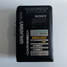 Sony WM-AF61 Walkman Cassette Player & Radio AM/FM - Parts Or Repair