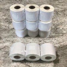 3-Proof 1 core Dymo 30323 2-1/8 x4 thermal label 12 Rolls 2640 Total