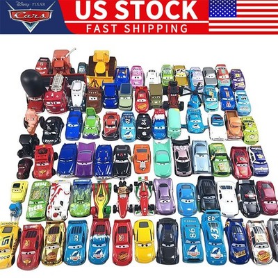 Disney Pixar Cars Lightning McQueen 1:55 Diecast Metal Model Car Toys Kids Gift.
