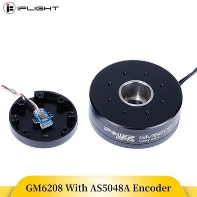 IFlight IPower Motor GM6208 150T W/ AS5048A 6208 Shaft Brushless Gimbal Motor