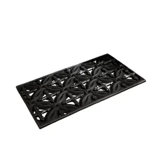 Rubber Door Mat Home Entrance Non-Slip Drainage Mat for Indoor Outdoor Use for I