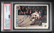 PSA/DNA 1991-92 Ultimate Original Six Pierre Pilote #63 HOF 0o9