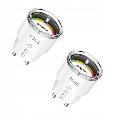 2x Nous A1Z 16A Verbrauchsmessung ZigBee 3.0 Smart Socket