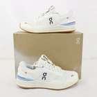 On THE ROGER Pro Tennis Sneakers In Ivory & Chambray Men's Size US10 (48.97696)