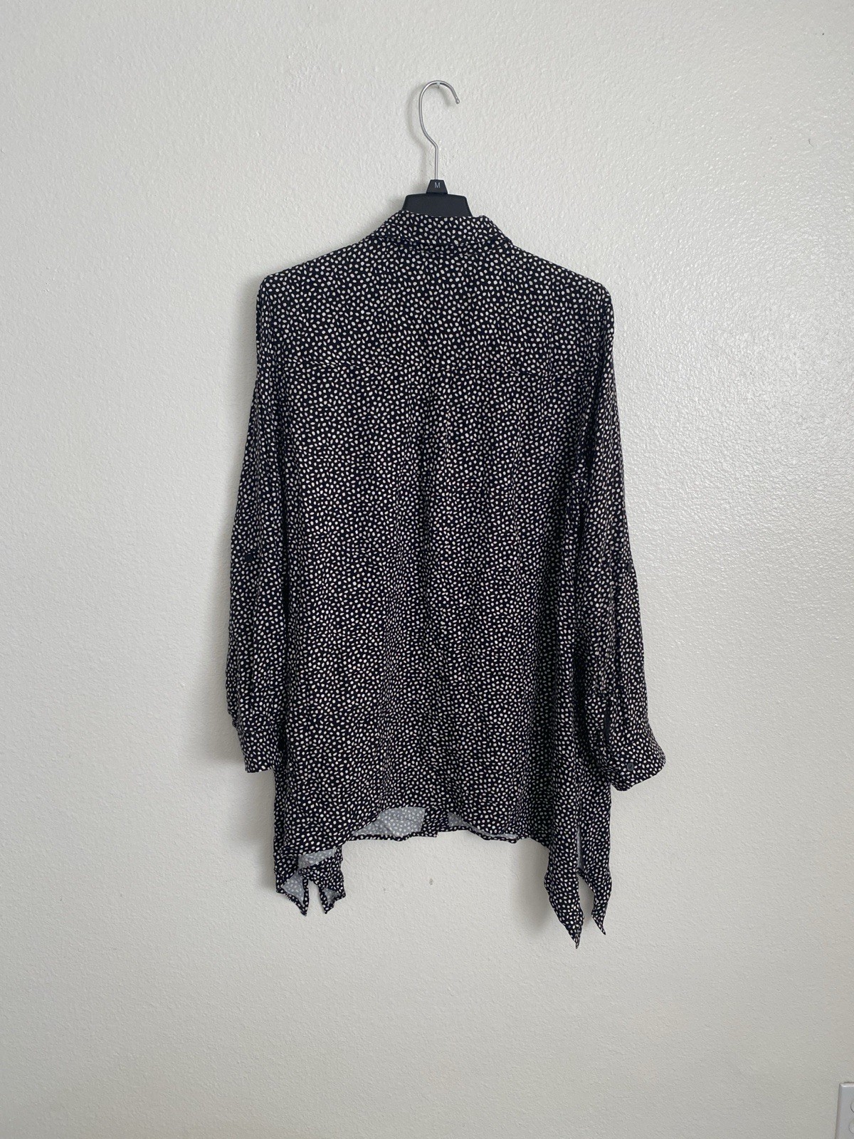 Westbound Gray Asymmetrical Button Down Shirt Sz1X - image 7