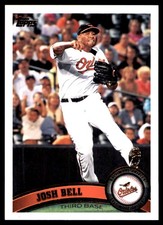 Josh Bell 2011 Topps #411 Baltimore Orioles MLB READ FREE SHIPPING AutographDen