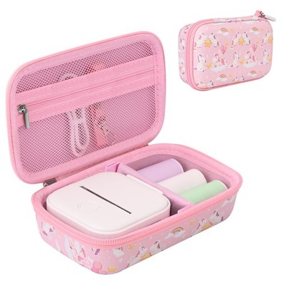 Portable Sticker Printer Case Compatible with Memoking T02, Phomemo M02 / M02...