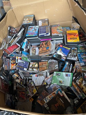 100 PC Spiele Konvolut Zufall ungeprüft unaufbereitet Windows Mixed Lot DVD CD
