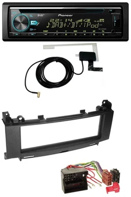 Pioneer MP3 AUX CD USB DAB Autoradio für Mercedes A-Klasse W169 B-Klasse W245 - Bild 1 von 4