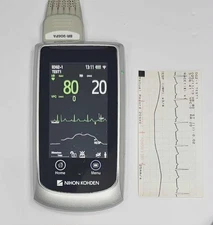 Nihon Kohden GZ-120Transmitter Patient Ready w/Test Strip Cert.on Live central