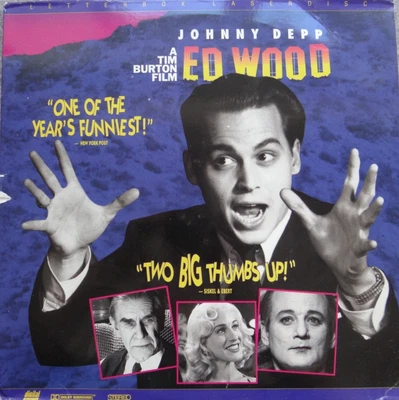 Ed Wood US Laser Disc LD Film Video CD Laserdisk Johnny Depp Englisch - Bild 1 von 4