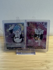 Weiss Schwarz RE ZERO vol.3 RZ/S116-078SP SP Rem Ram Set FOIL Japanese