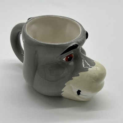 Shrek - Donkey Face 3D Coffee Mug Cup 2004 Shrek Dreamworks Galerie