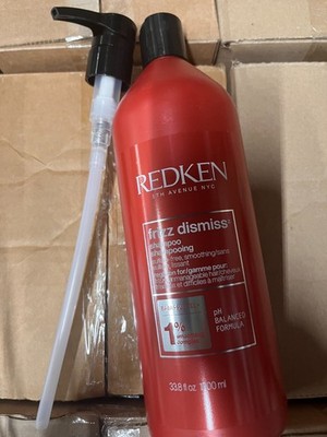 Redken Frizz Dismiss Shampoo / 33.8 oz/W/PUMP