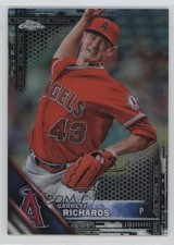 2016 Topps Chrome Black Refractor Garrett Richards #170 0l1