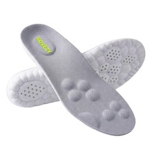 XOVEZY Steppers Insoles for Men  Women, Medium US 7  9 , Gray