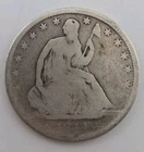 1844-O Seated Liberty Silver Half Dollar 50C - New Orleans Mint