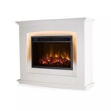 Image of Warmlite 2000W, Washington Fireplace Suite, LED Log Flame Effect (WL45036)