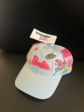 Barbie Girls Baseball Cap, One Size, Snap Back, New W/Tags Wrangler. So Cute!