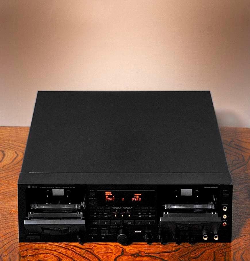 ＴＯＡ　STEREO DOUBLE CASSETTE DECK ＦＤ-20 商品データダウンロード:ステレオダブルカセットデッキ (FD-20