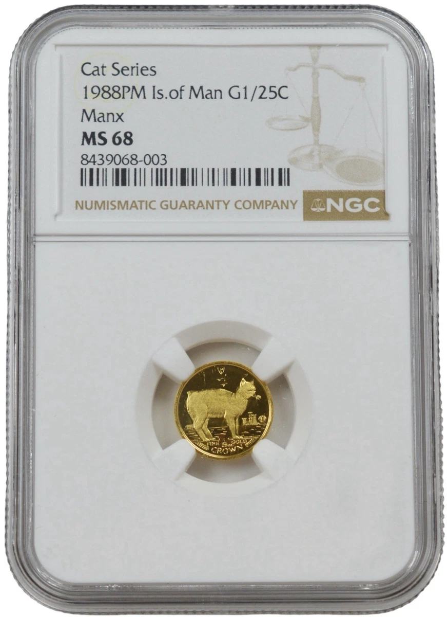Isle of Man Cat 0.9999 Gold Bullion Coins for sale | eBay