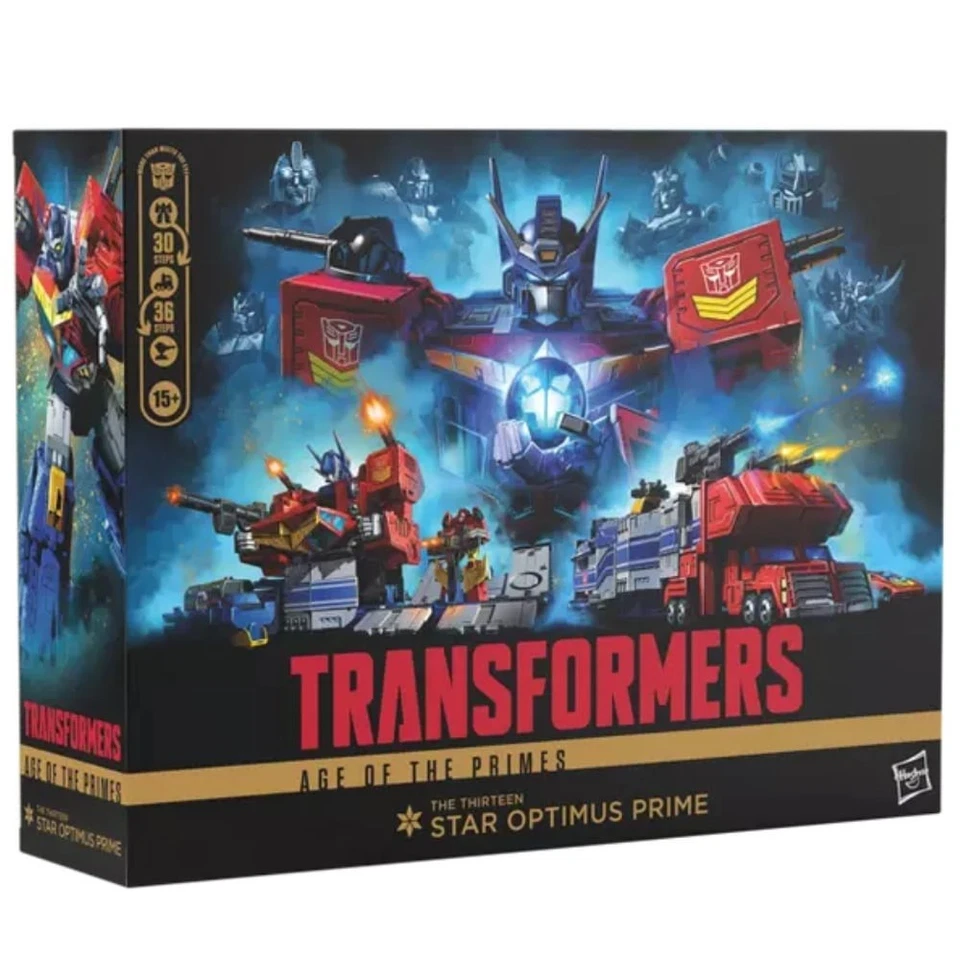 Transformers Age of the Primes: Titan Class The Thirteen Star Optimus Prime Figu