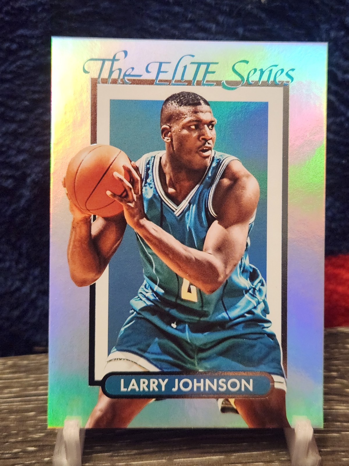 90's Pop Culture Box Set #ES-LJ Larry Johnson The Elite Series Silver