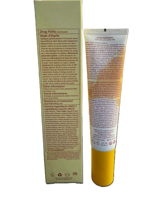 HOLIFROG~Solar~Protetor Solar Mineral Diário~FPS 30~2 fl oz/60ml~Tamanho Completo~Novo Na Caixa~ - Imagem 4 de 4