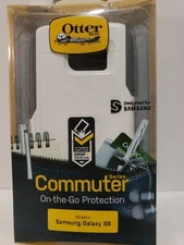 🔥🔥 OtterBox Commuter Case Samsung Galaxy S6 WHITE 77-51203 NEW!