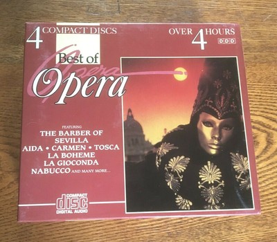 Best of Opera / Various: Best of Opera/Operetta 4 Discs CD 56775564728 ...