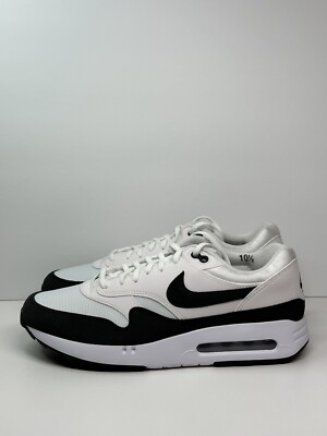 Nike Air Max 1 OG '86 White Black Spikeless Golf Shoe DV1403-110 All Men's Sizes