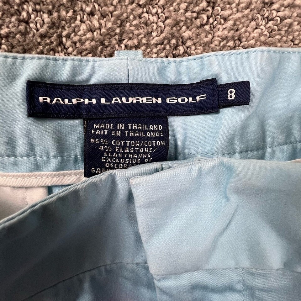 Polo Ralph Lauren polo Golf Light Blue Cropped Golf Pants Size Womens 8