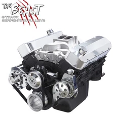 Big Block Chevy Serpentine Pulley Conversion Kit 454 LWP BBC Power Steering PS