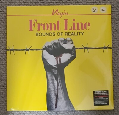 FRONT LINE-SOUNDS OF REALITY-BRAND NEW  UNSEALED 18xTRACK COMPILATION LP ON UMC