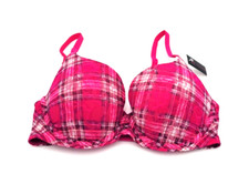 No Boundaries All Over Floral Lace Push Up Bra with Convertible Straps Size 34DD