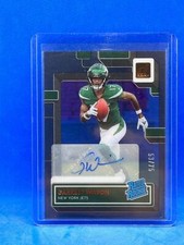 2022 Panini Clearly Donruss 53/75 Garrett Wilson Auto Rated Rookie #56